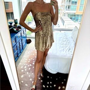 Sequin mini dress